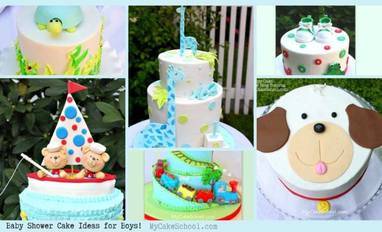 Baby Boy Shower Cake Designs