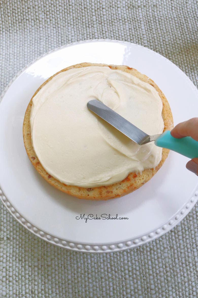 Toffee Pecan Caramel Cake with Caramel Cream Cheese Frosting- A Delicious Fall Cake Recipe!