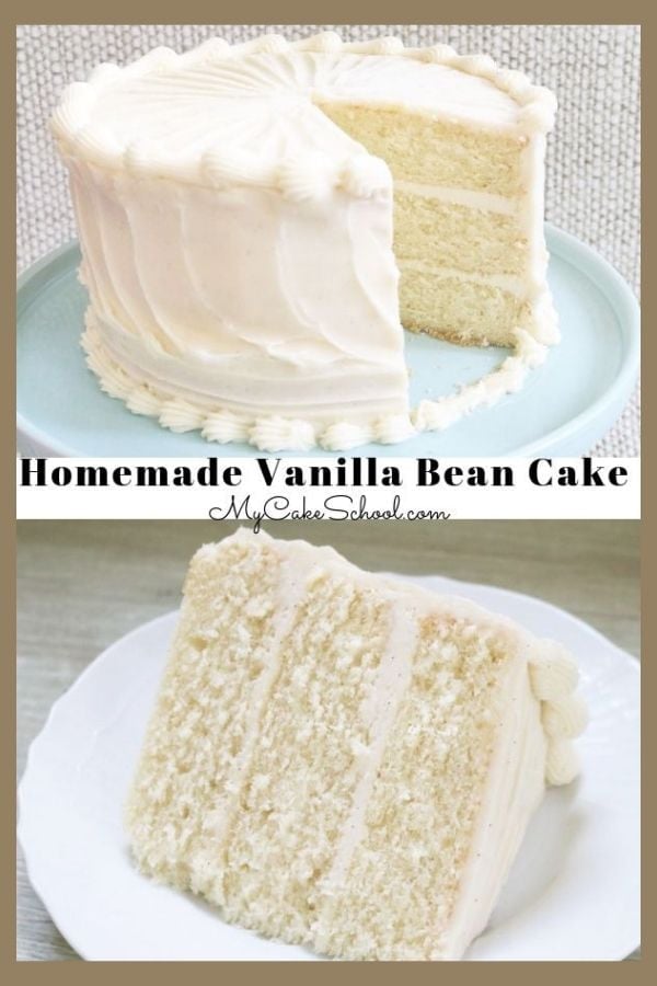 If i had to use only one word to describe this vanilla cake it would be flavorful. Vanilla Wedding Cke Recipe - The Best Vanilla Bean Cake Recipe My Cake School