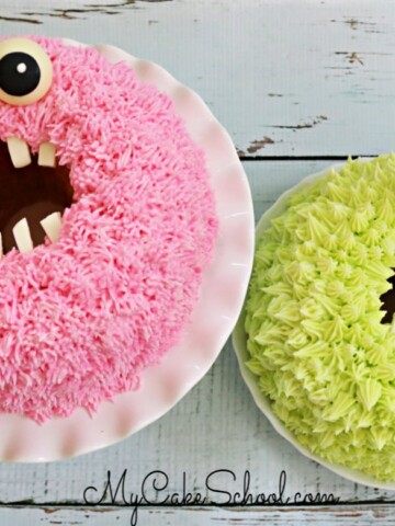 Monster Bundt Cake Tutorial