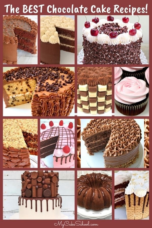 Sharing our collection of the BEST Chocolate Cake Recipes! Sharing a roundup of the BEST Chocolate Cake Recipes!