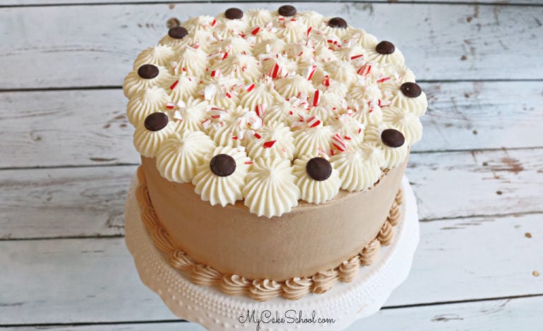 Peppermint Mocha Cake