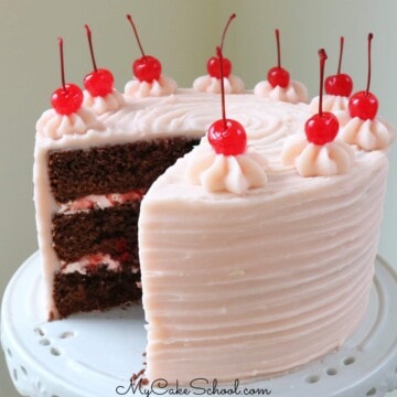 Chocolate Covered Cherry Cake recipe