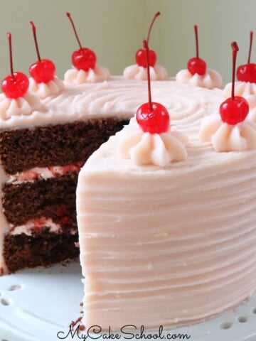 Chocolate Covered Cherry Cake recipe