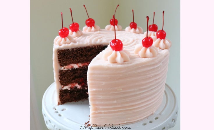 Chocolate Covered Cherry Cake recipe