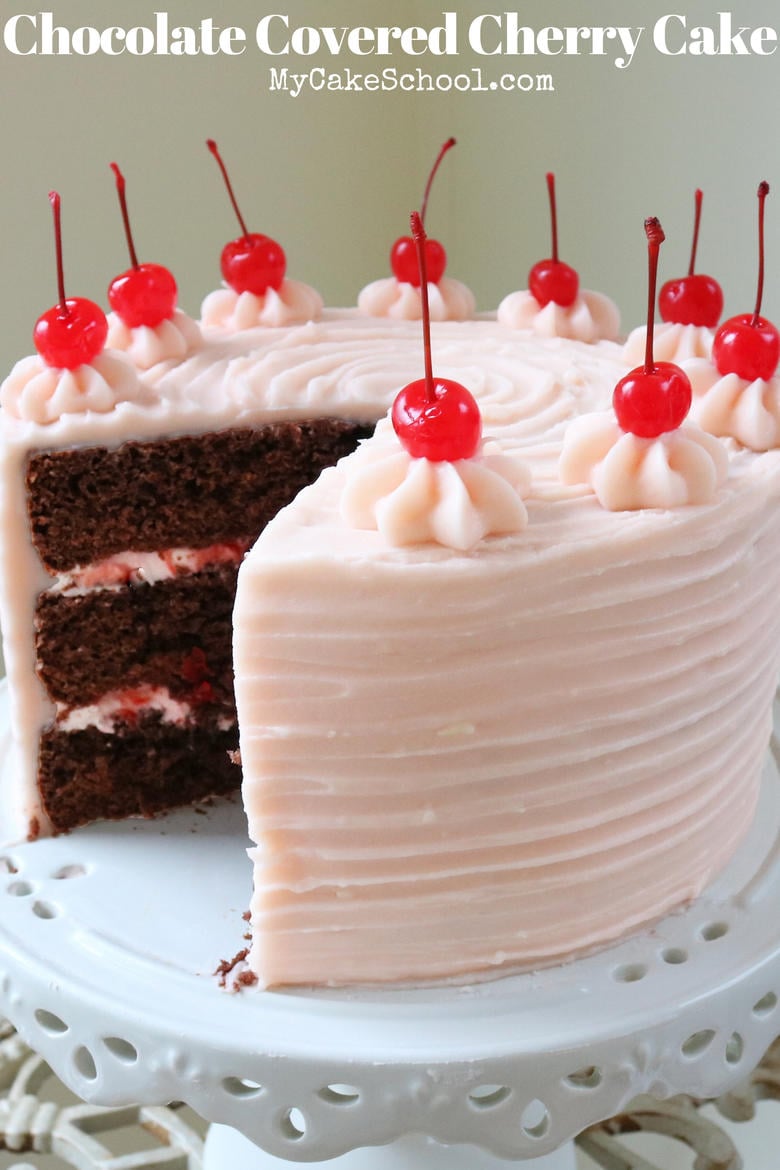 Chocolate Covered Cherry Cake Recipe- So delicious!