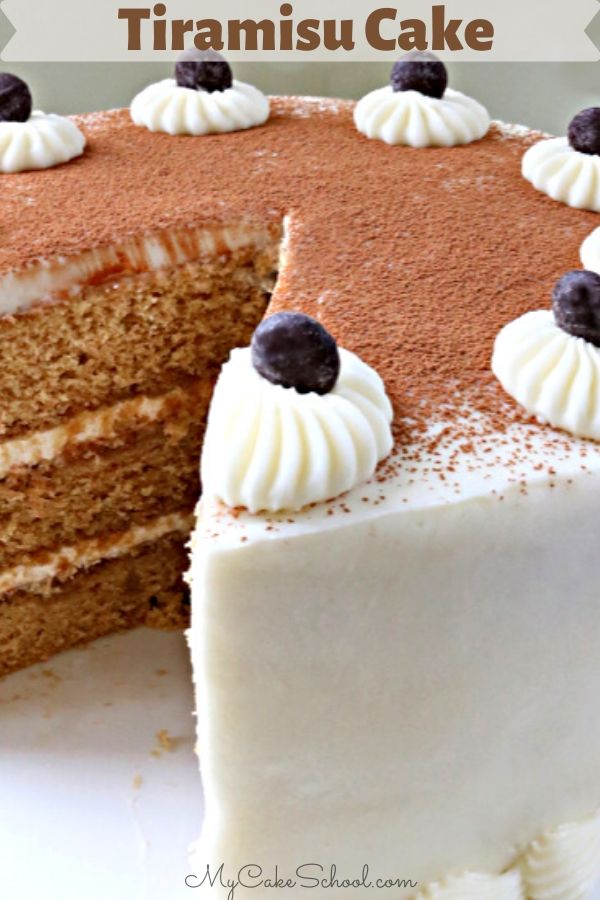 This Scratch Tiramisu Cake Recipe is so moist and delicious!