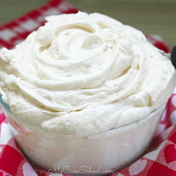 Vanilla Bean Buttercream Frosting