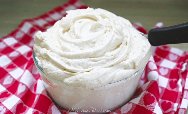 This Easy and Delicious Vanilla Bean Buttercream Frosting is the best!