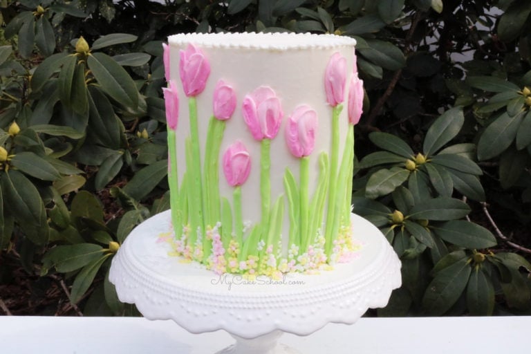 Buttercream Tulip Cake