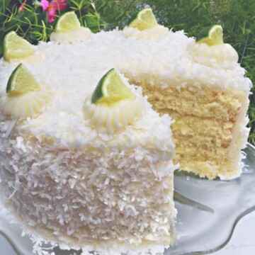 This Coconut Lime Cake is the perfect recipe for spring and summer gatherings!