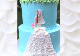 Elegant Bride Cake