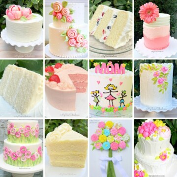 Collage of Mother's Day Cakes