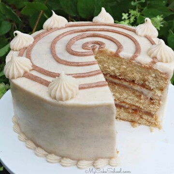 This homemade Cinnamon Roll Cake is super moist and has so much flavor!