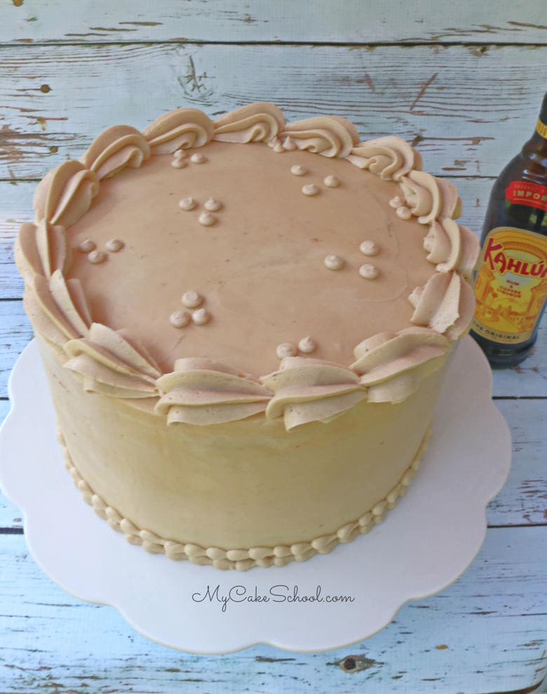 Moist and Decadent Chocolate Kahlua Cake Recipe from Scratch