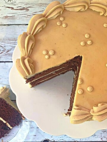 Chocolate Kahlua Cake