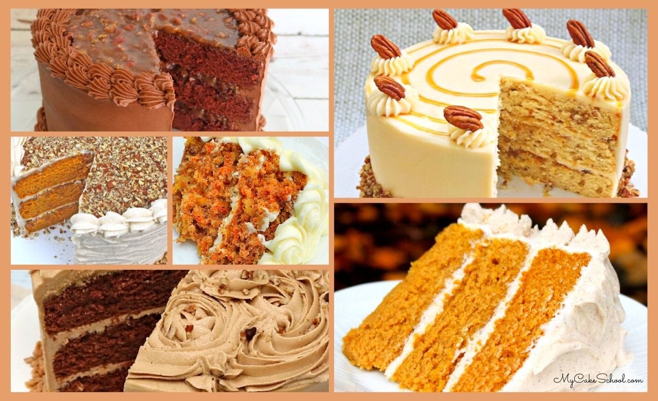 Sharing our BEST Fall Cake Recipes!