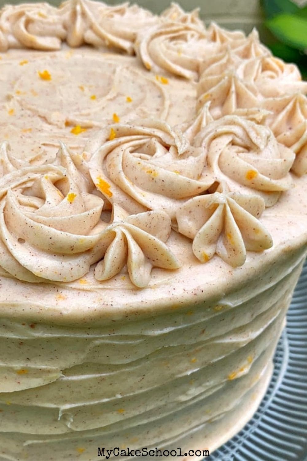 Orange Spice Cake-Doctored Cake Mix