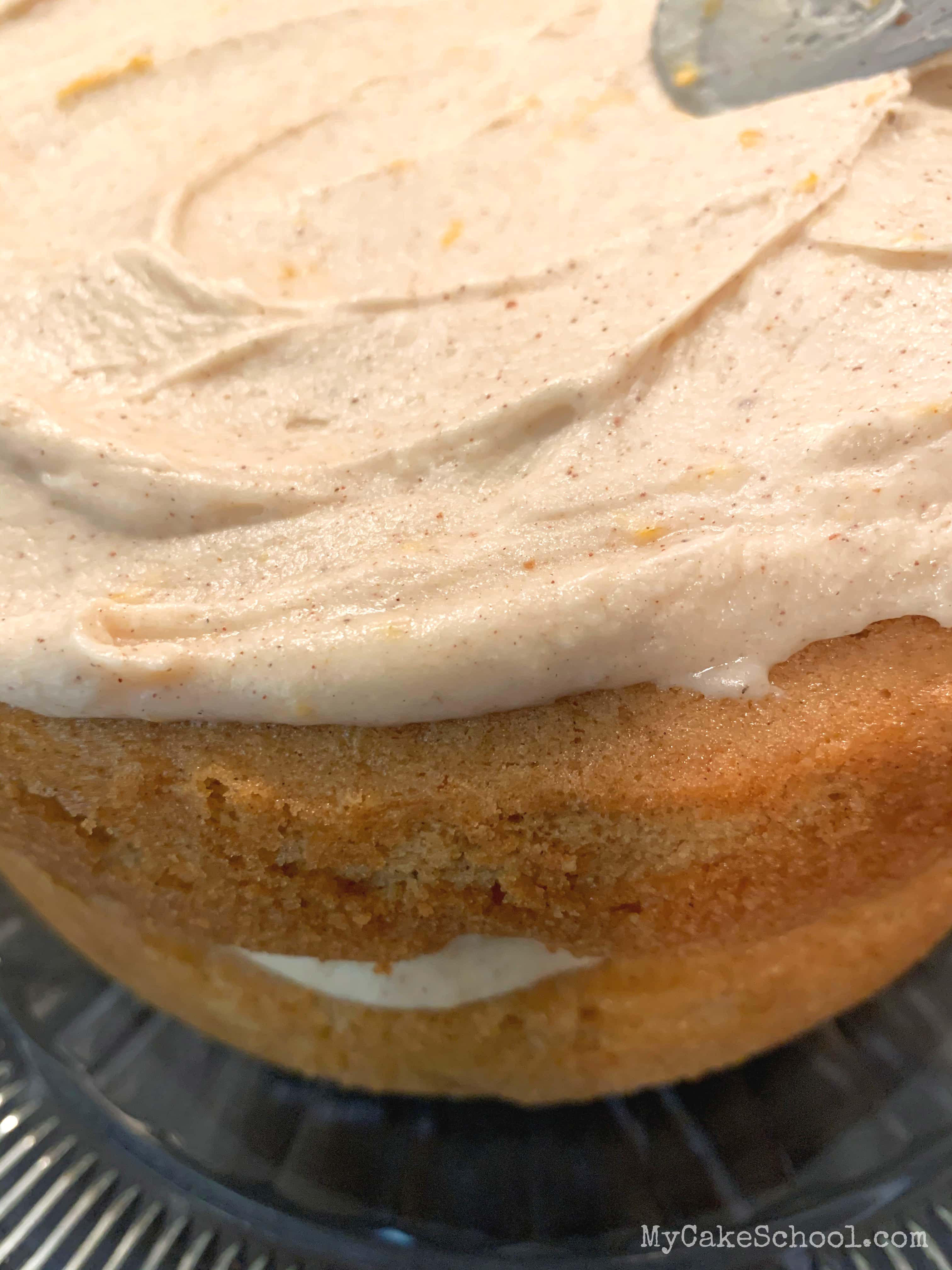 Delicious Orange Spice Cream Cheese Frosting