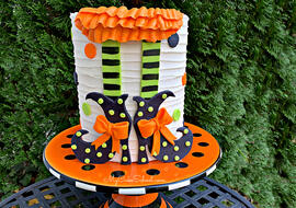 Learn how to make this CUTE and easy Witch Shoes Halloween Cake in our free cake video tutorial!