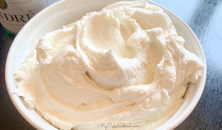 Champagne Buttercream Frosting