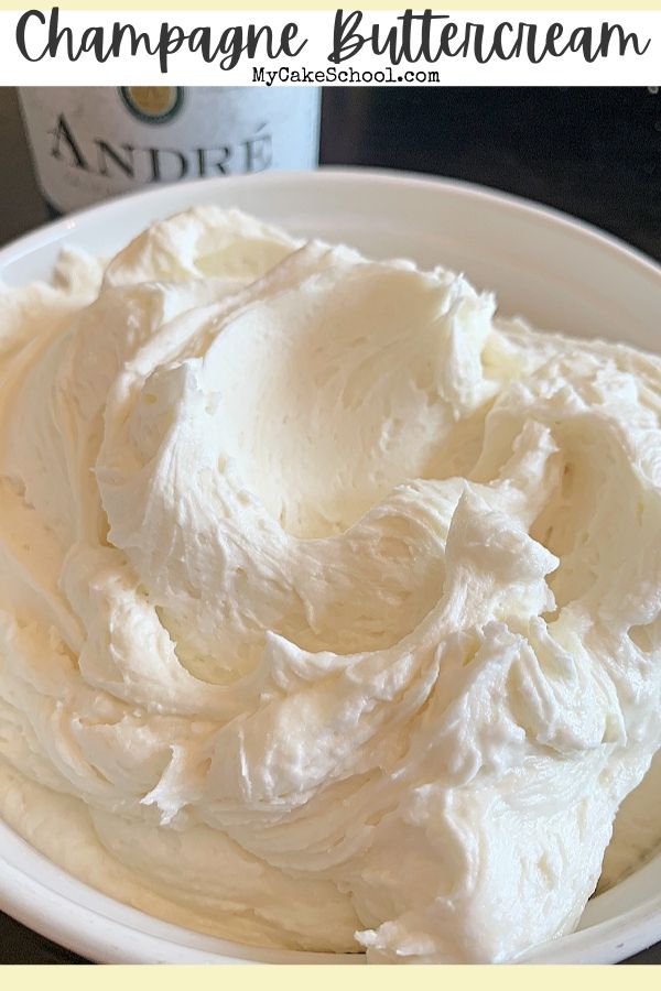 Champagne Buttercream Frosting