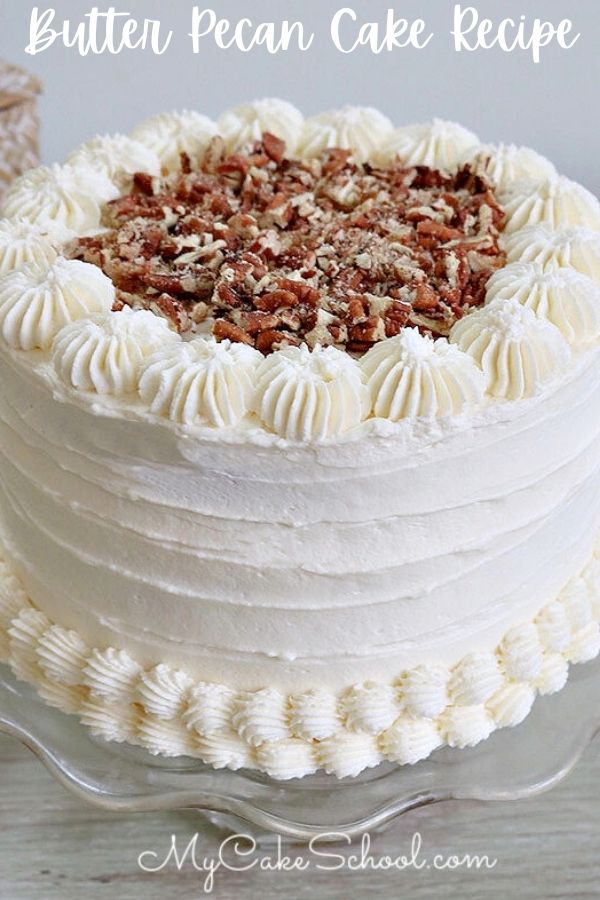 Butter Pecan Cake Recipe