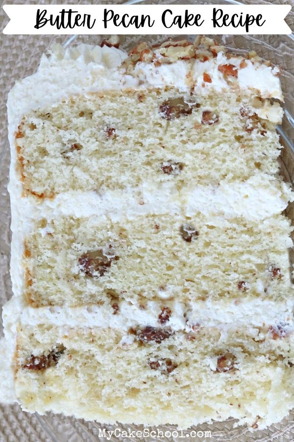 Butter Pecan Cake Recipe