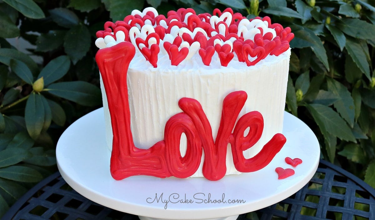 Lots of Love- Free Cake Video for Valentine's Day and Anniversaries!