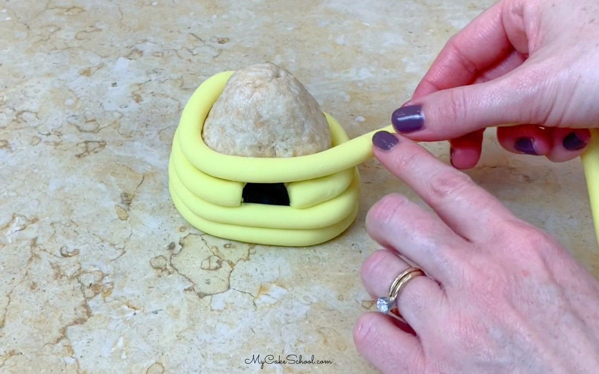 Easy Honey Bee Mine Cake Tutorial That's Super Impressive - XO