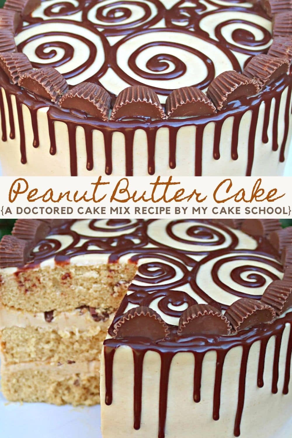 Peanut Butter Cake- A Cake Mix Recipe