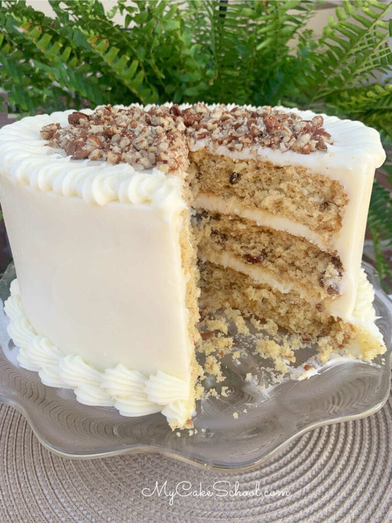 Hummingbird Cake {A Cake Mix Recipe} My Cake School