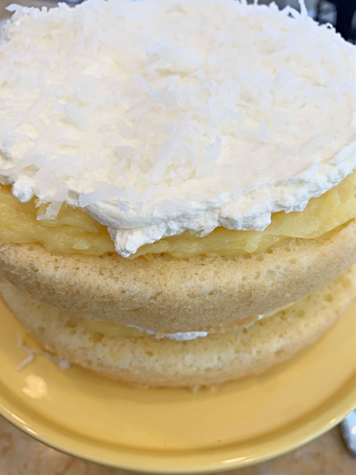 Lemon Coconut Cake