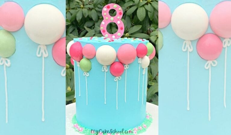 Sweet Balloons Cake