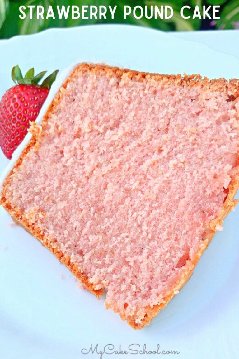 Strawberry Pound Cake My Cake School