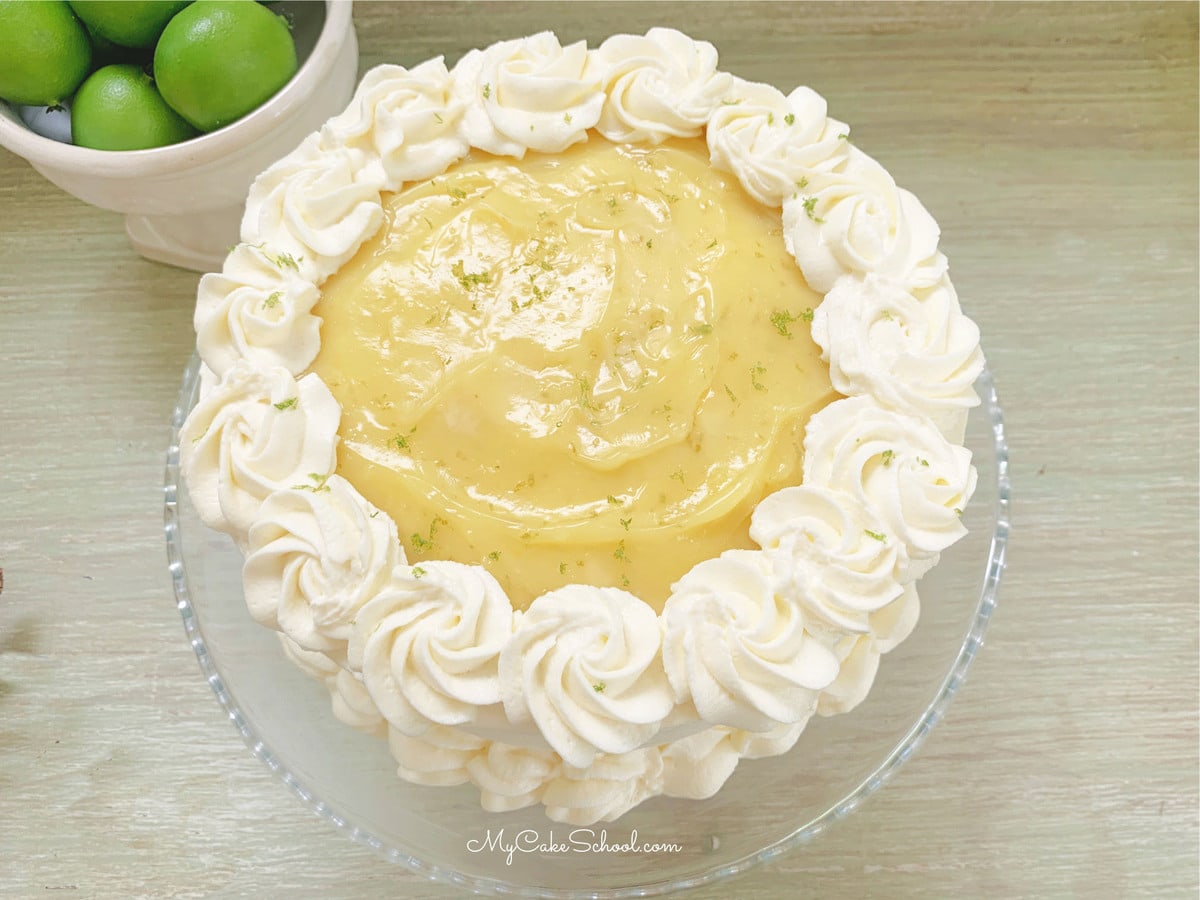 Key Lime Cake Recipe- Doctored Cake Mix