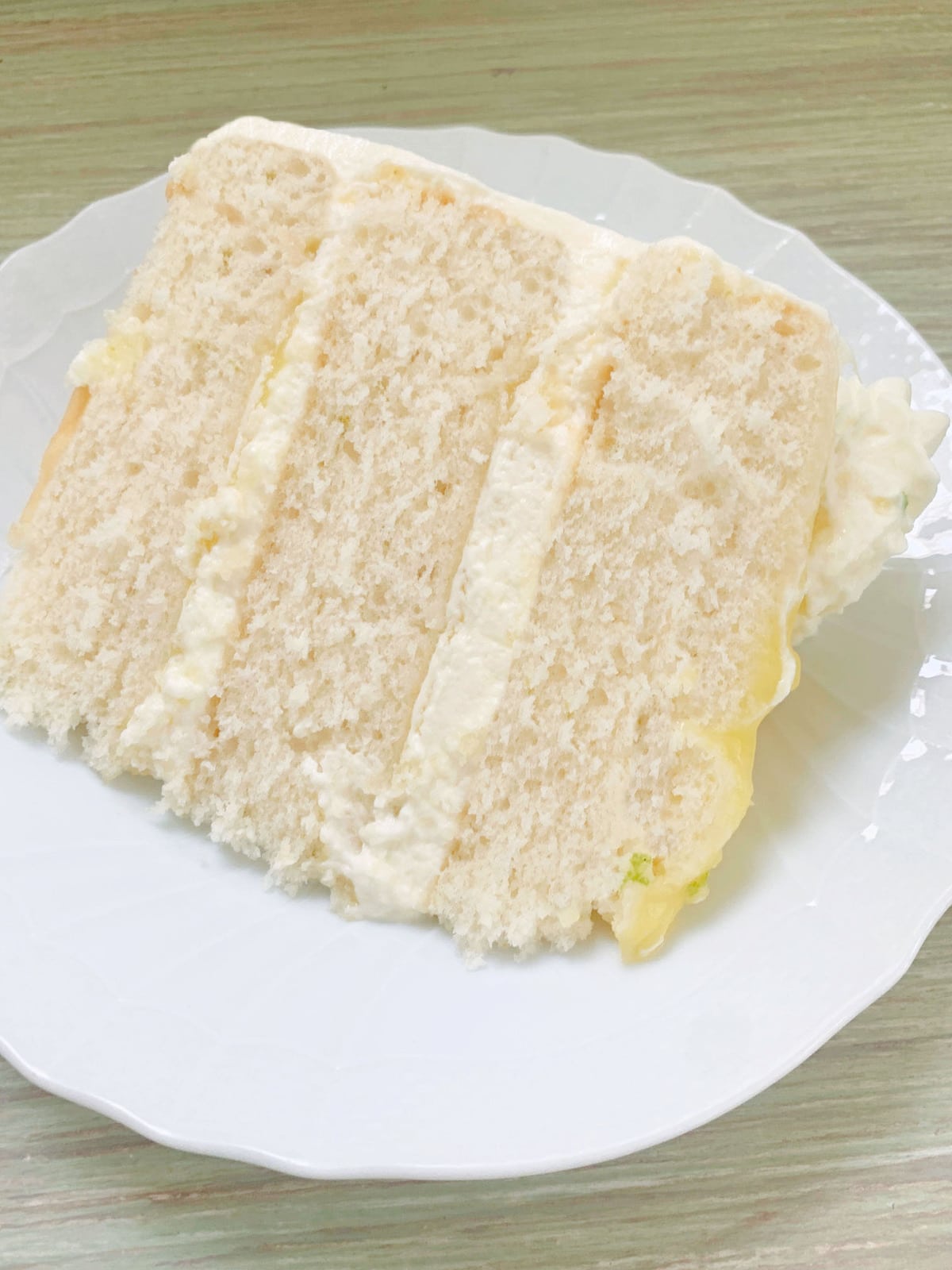 Key Lime Layer Cake- Doctored Cake Mix