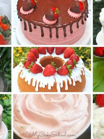 Favorite Strawberry Cakes, Recipes, and Fillings