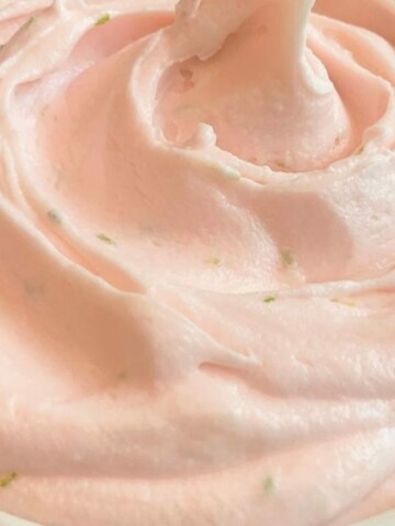 Strawberry Daiquiri Cream Cheese Buttercream Frosting