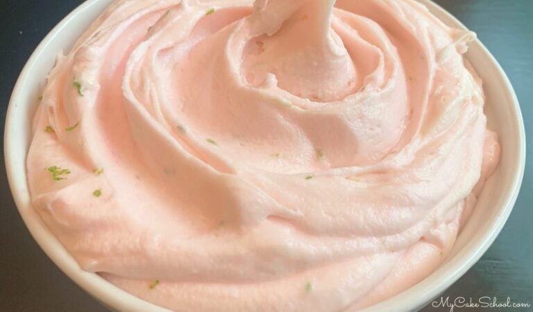 Strawberry Daiquiri Cream Cheese Buttercream