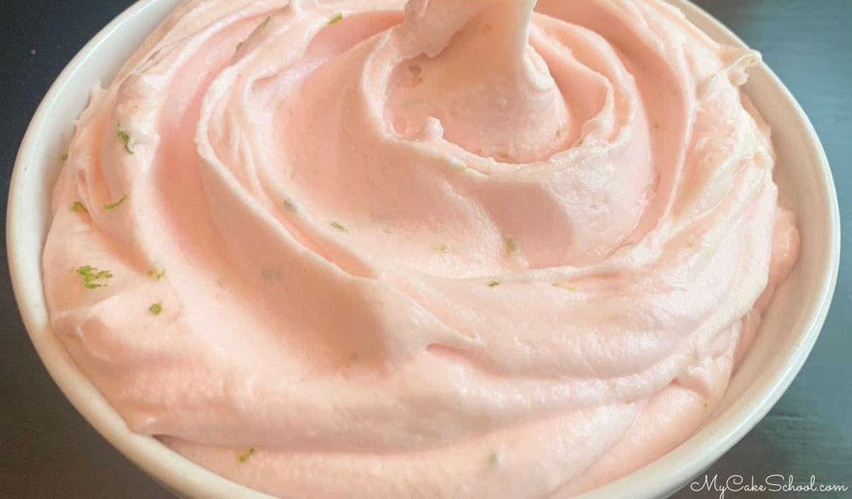 Strawberry Daiquiri Cream Cheese Buttercream Frosting