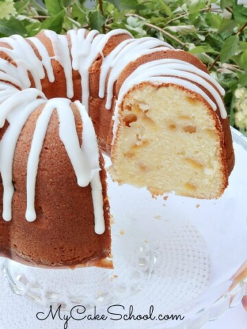 Peach Pound Cake Recipe