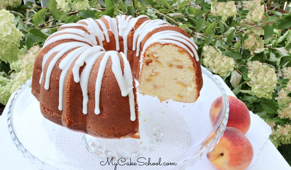 Peach Pound Cake Recipe