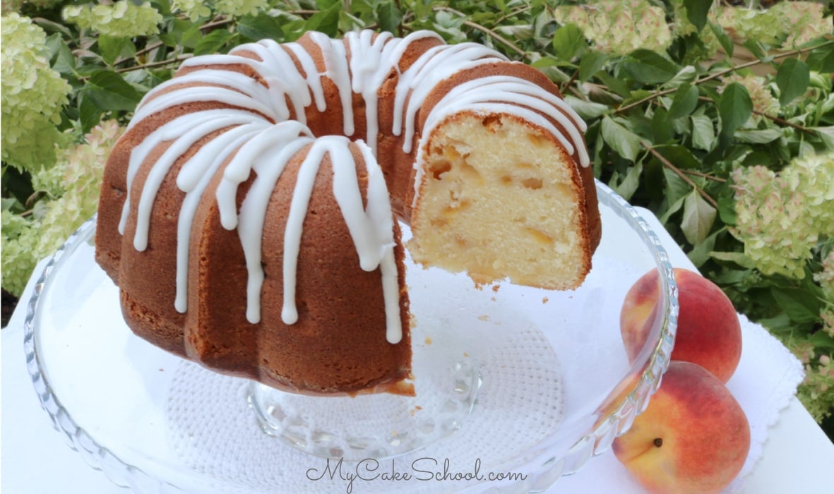 Peach Pound Cake 