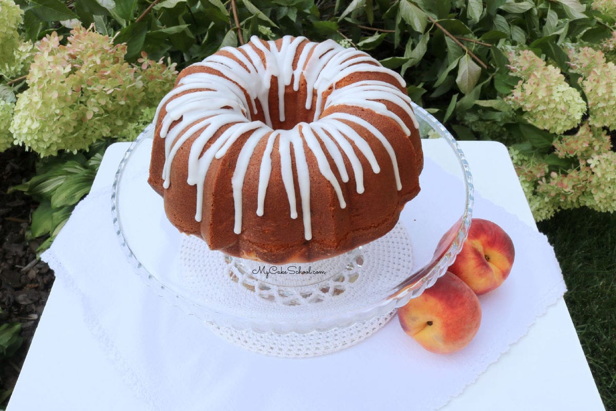 Moist Peach Pound Cake Recipe