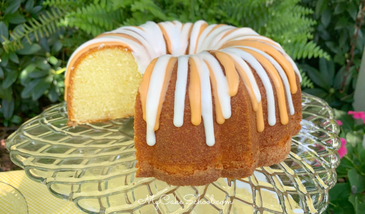 Lemon Orange Pound Cake- So moist and flavorful!