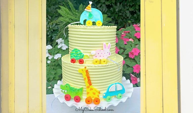Pull Toy Cake Tutorial