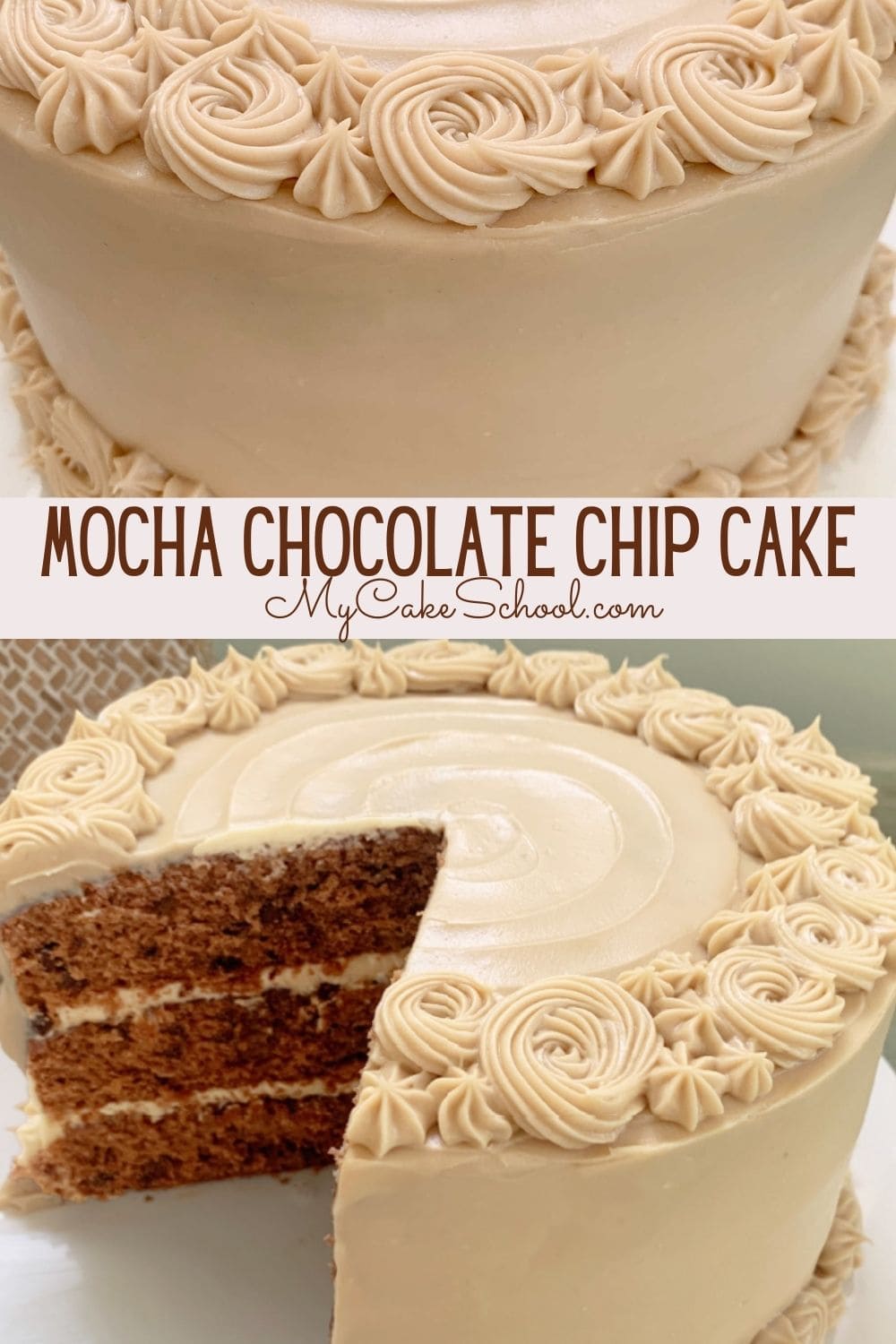 Mocha Chocolate Chip Cake