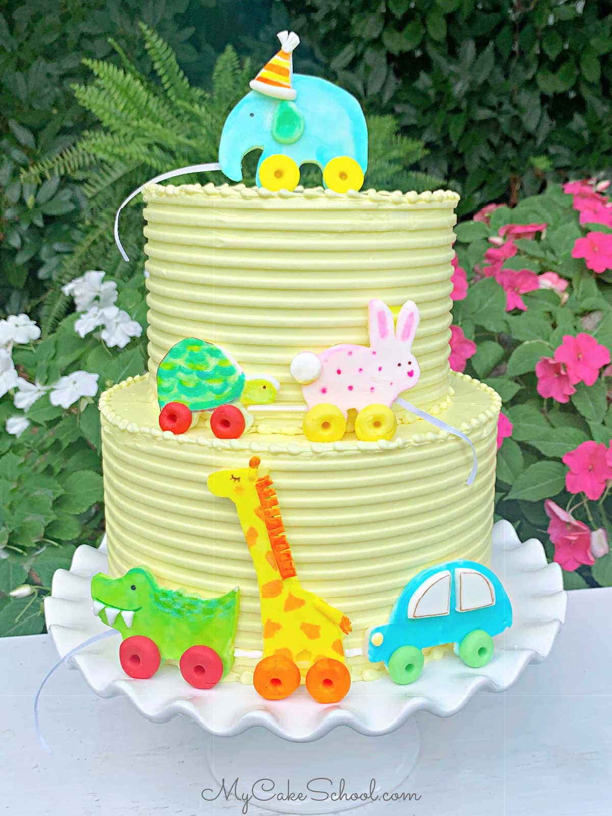 Sweet Pull Toy Cake