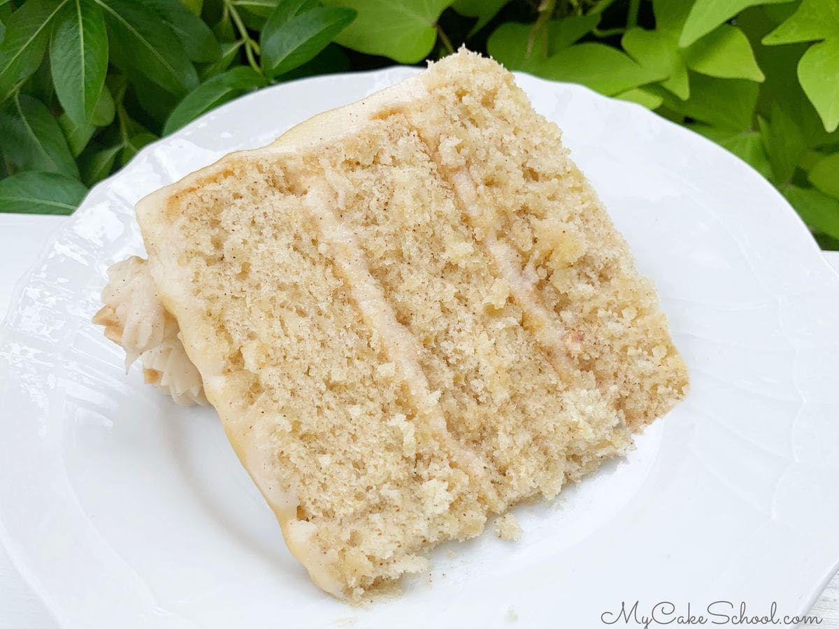 Apple Toffee Caramel Cake